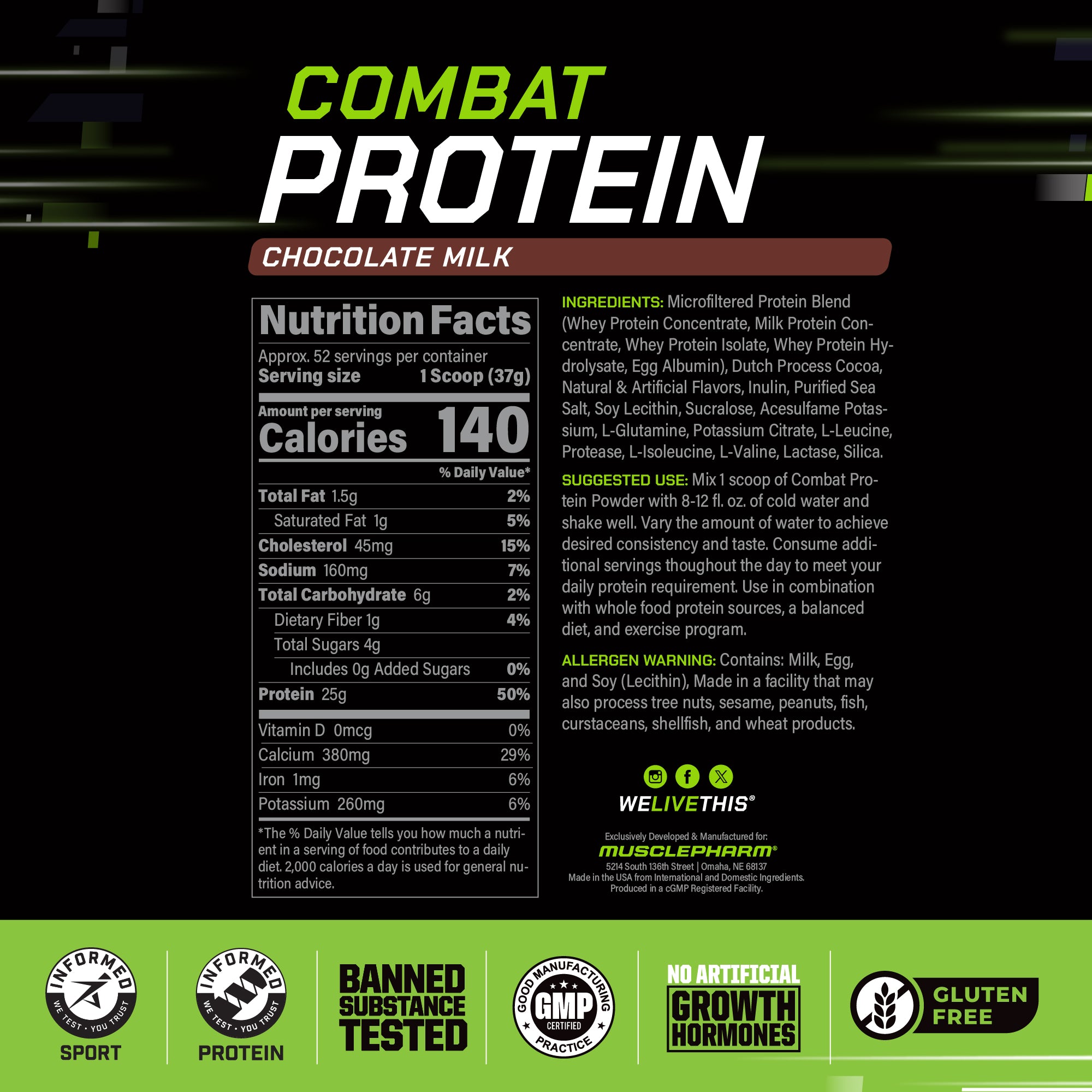 COMBAT PROTEIN