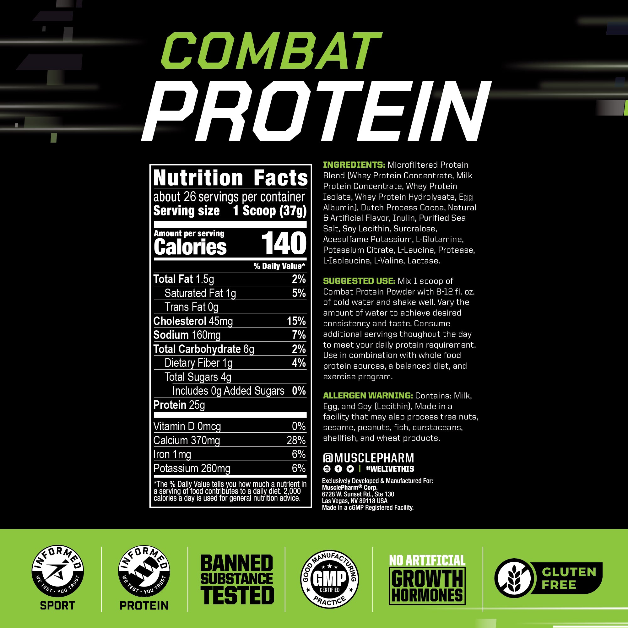 COMBAT PROTEIN