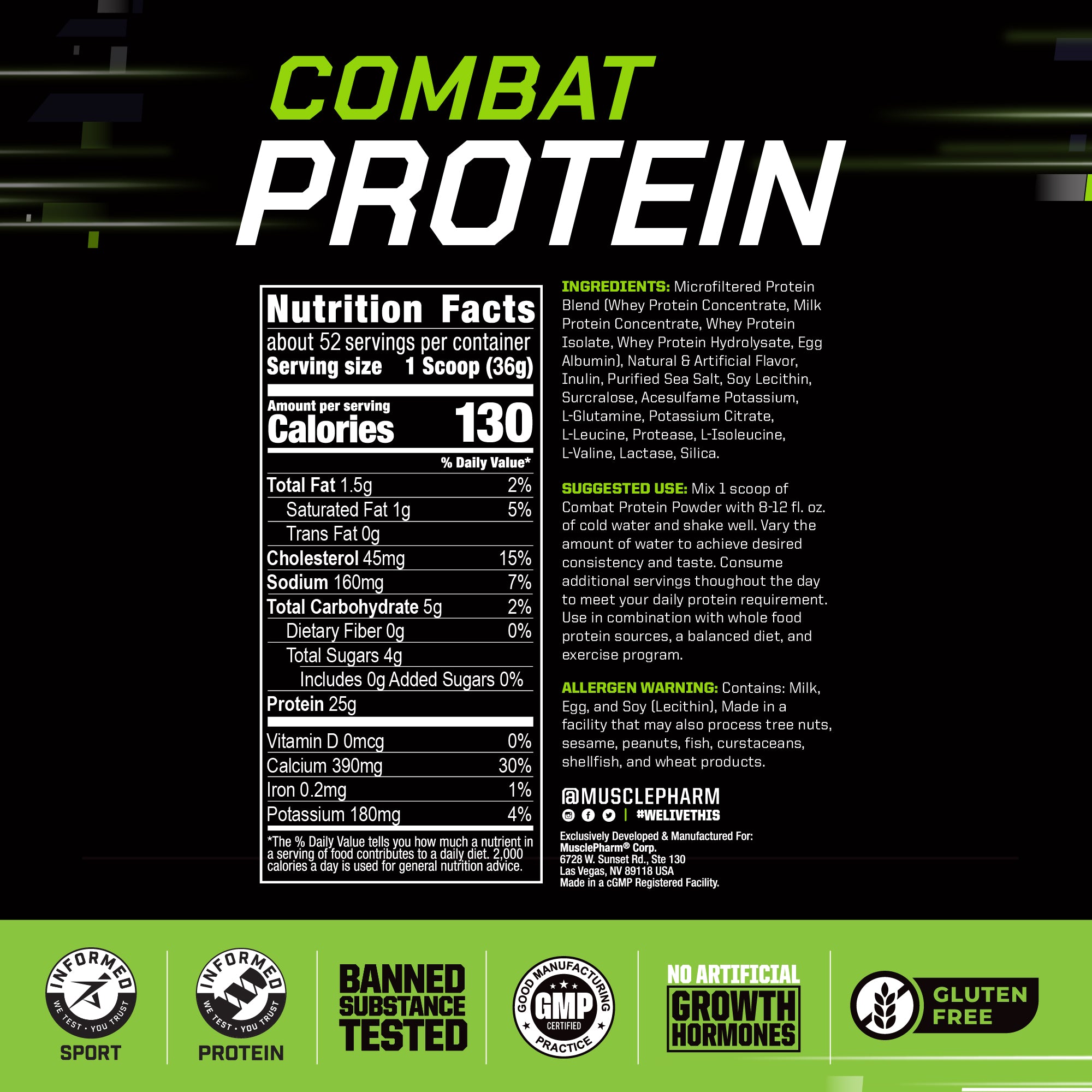 COMBAT PROTEIN