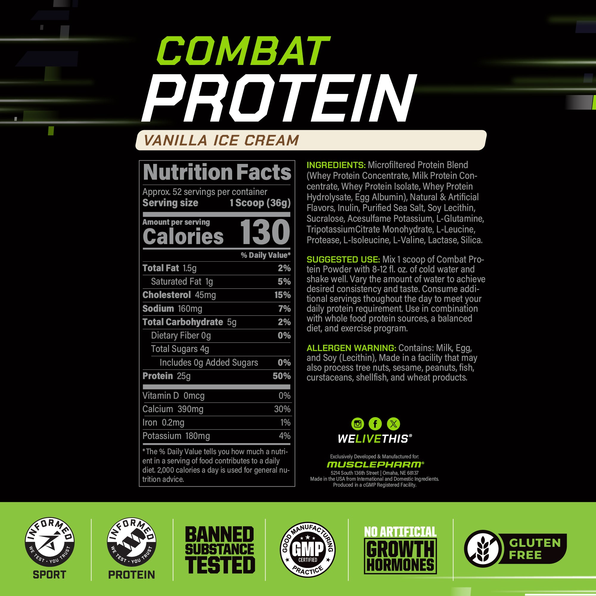 COMBAT PROTEIN