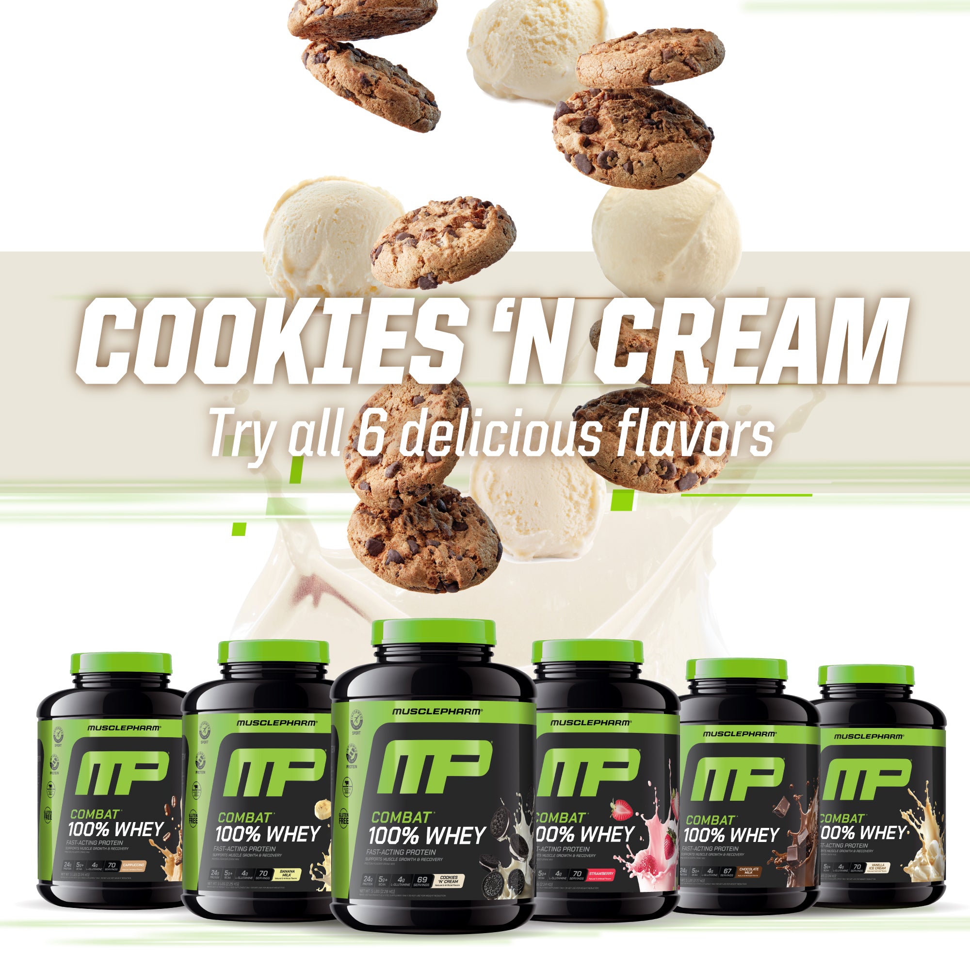 COMBAT 100% WHEY