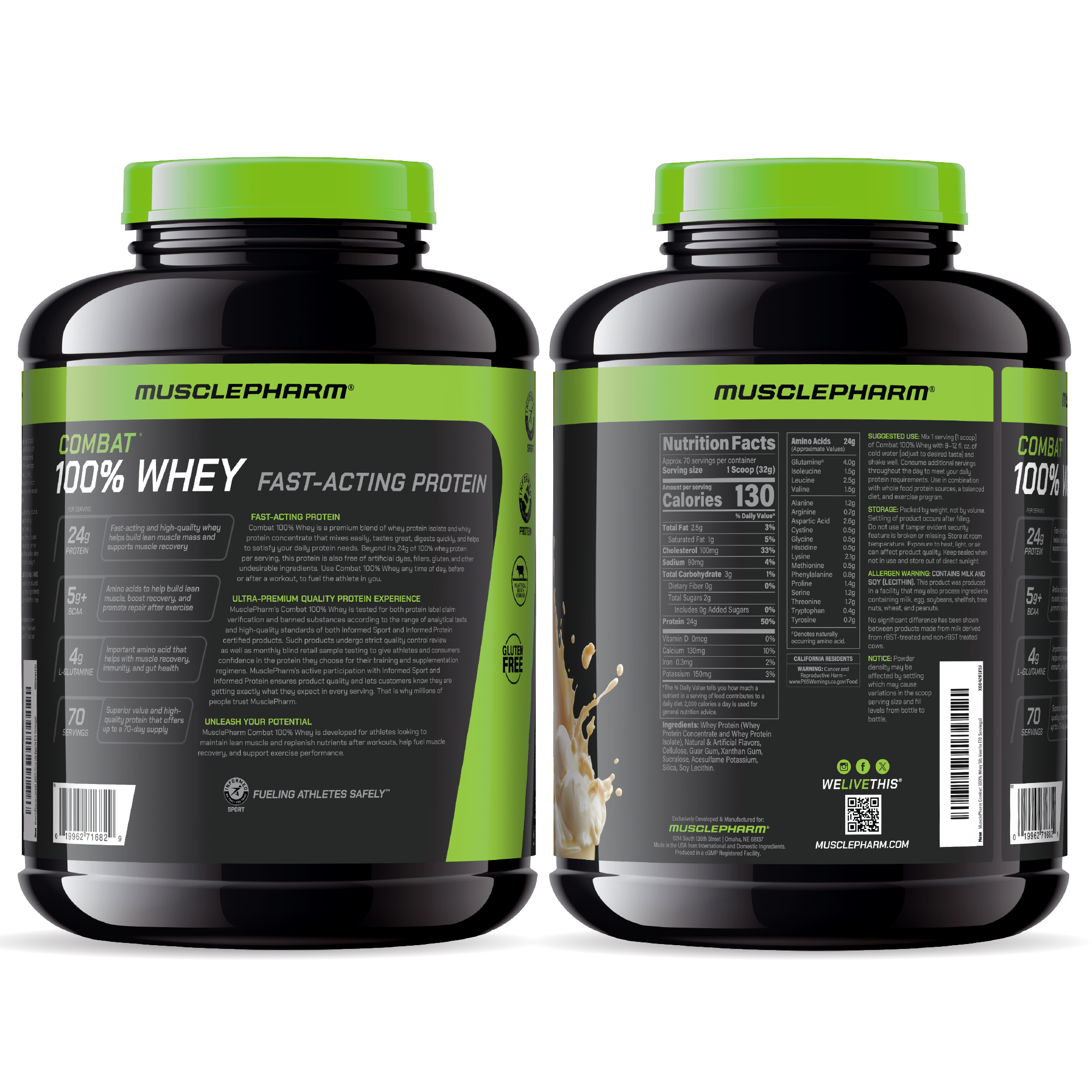 COMBAT 100% WHEY