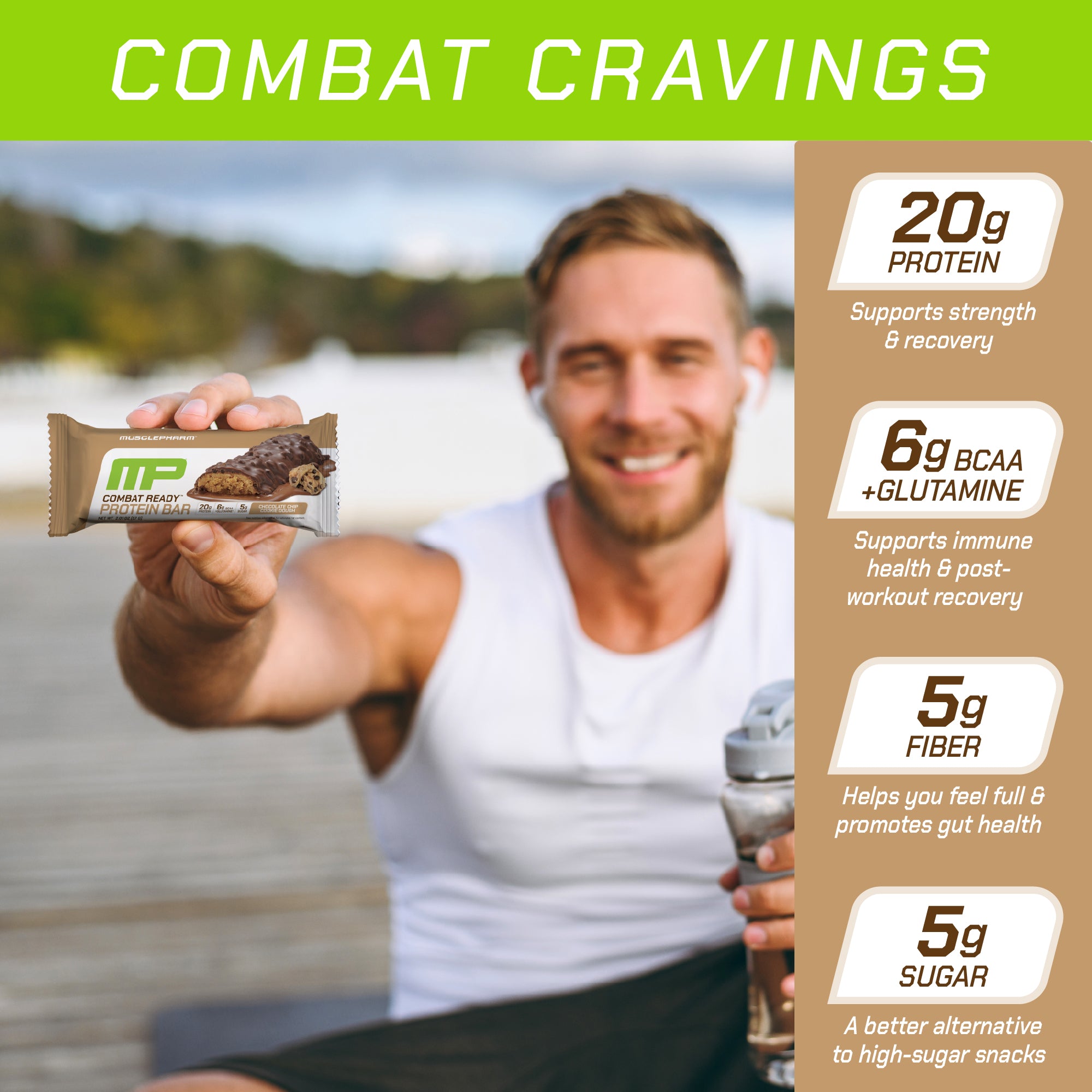 COMBAT READY PROTEIN BARS 12 PACK