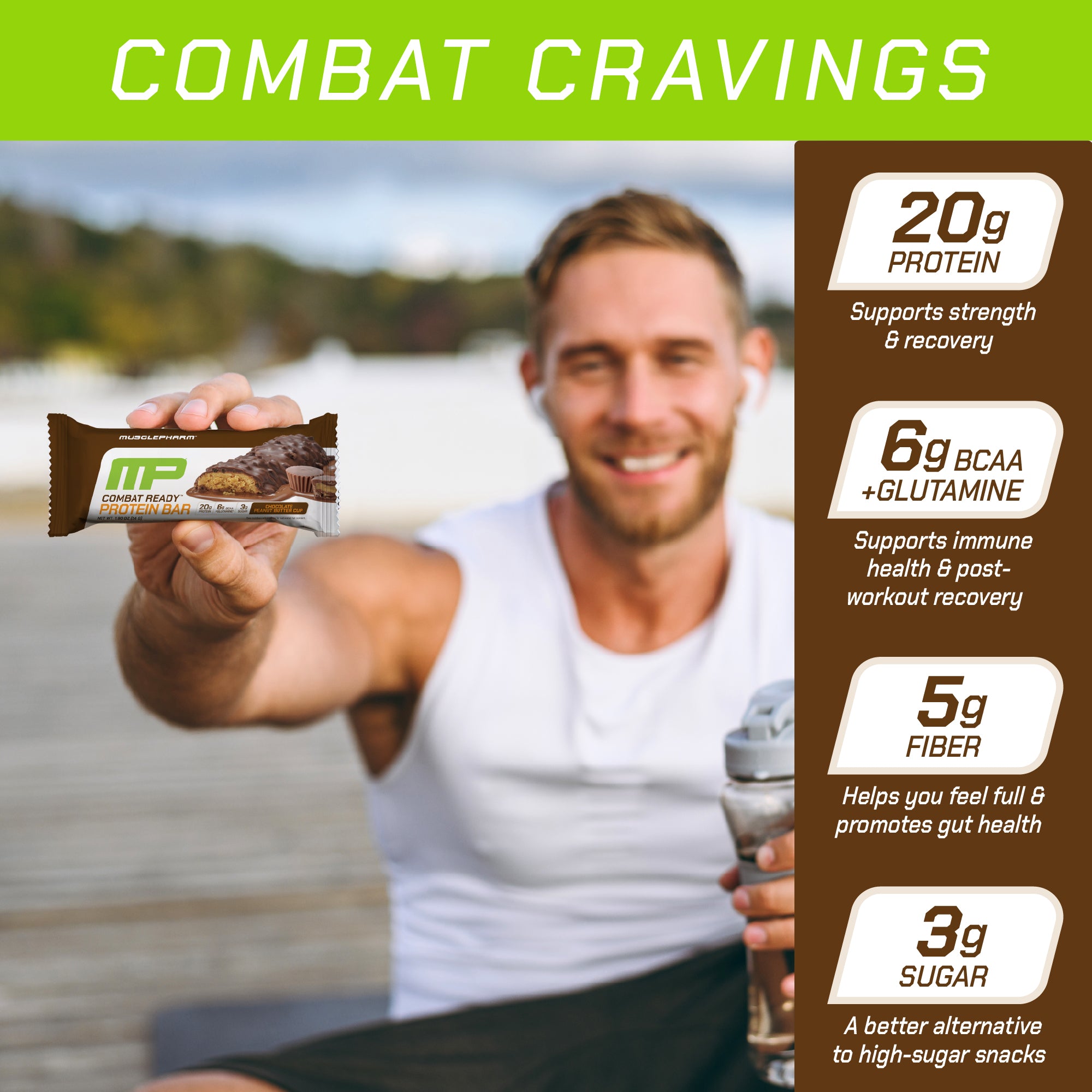 COMBAT READY PROTEIN BARS 12 PACK