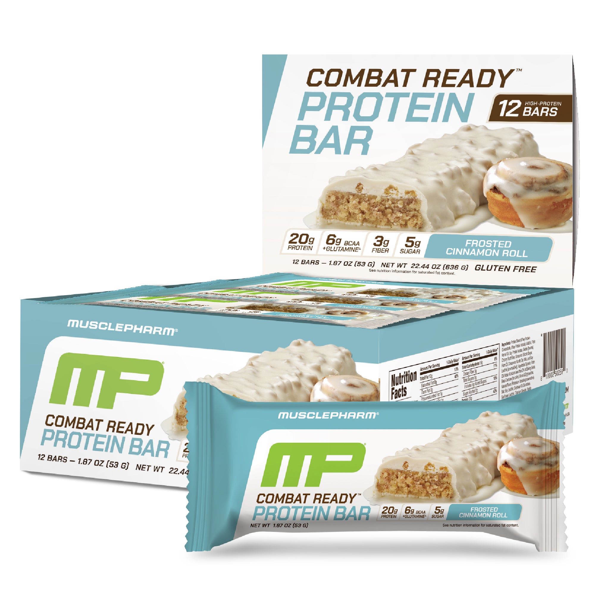 COMBAT READY PROTEIN BARS 12 PACK