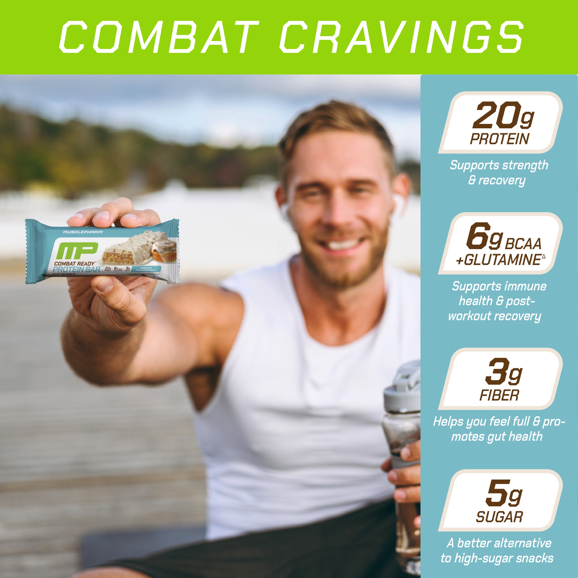 COMBAT READY PROTEIN BARS 12 PACK