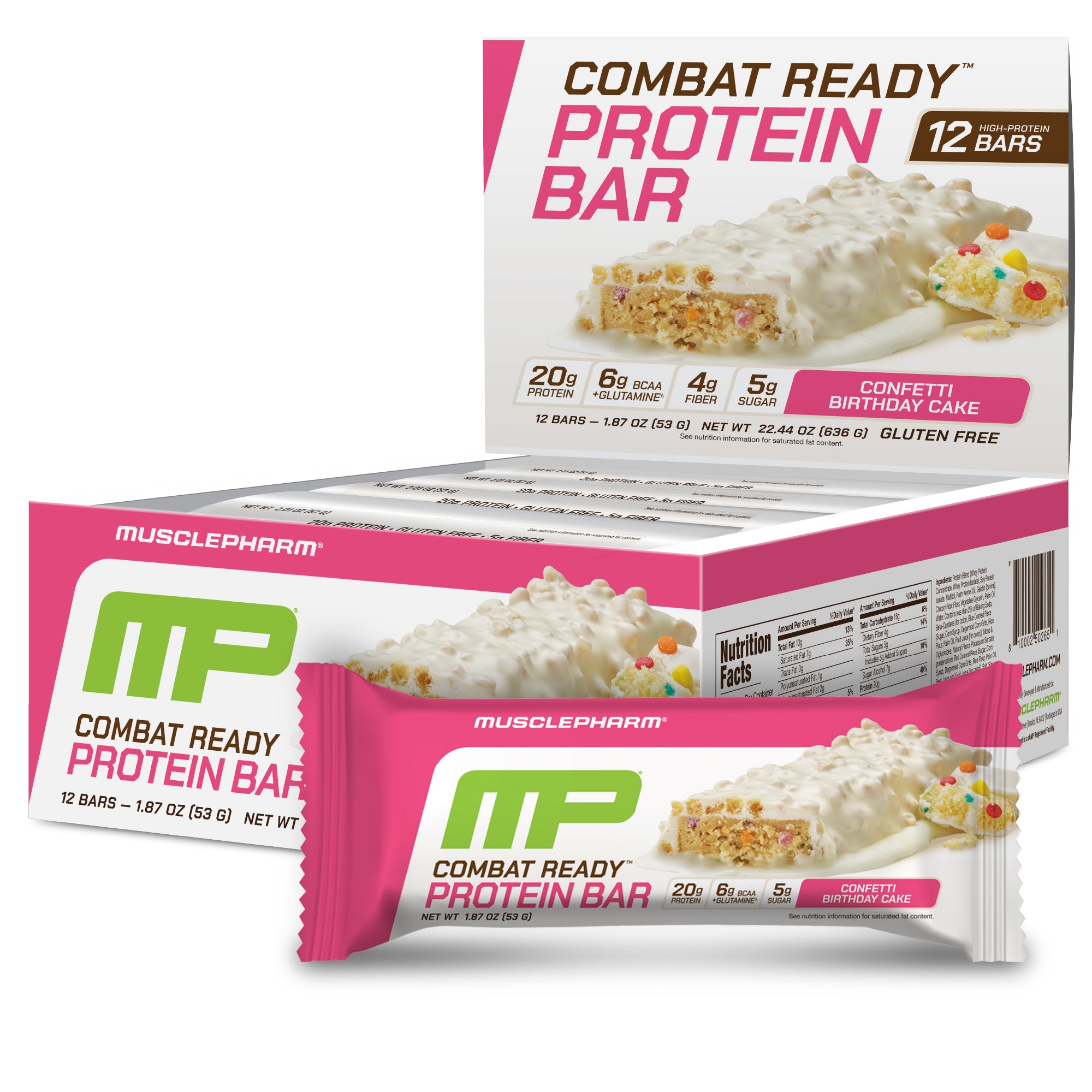 COMBAT READY PROTEIN BARS 12 PACK
