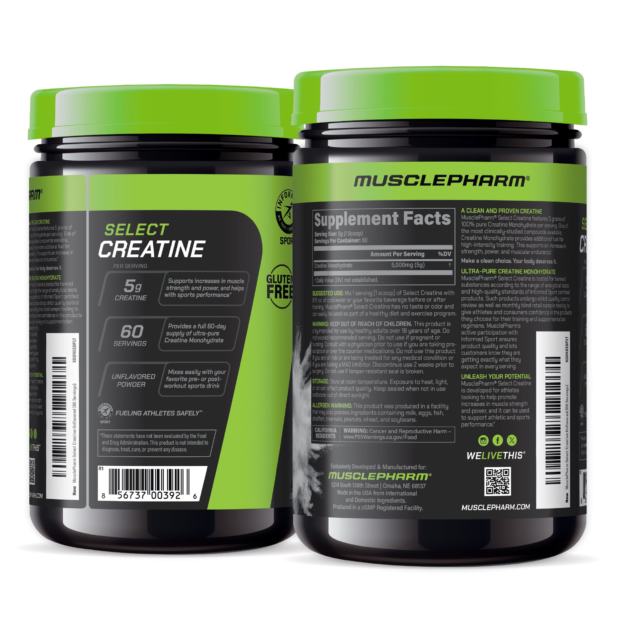 SELECT CREATINE