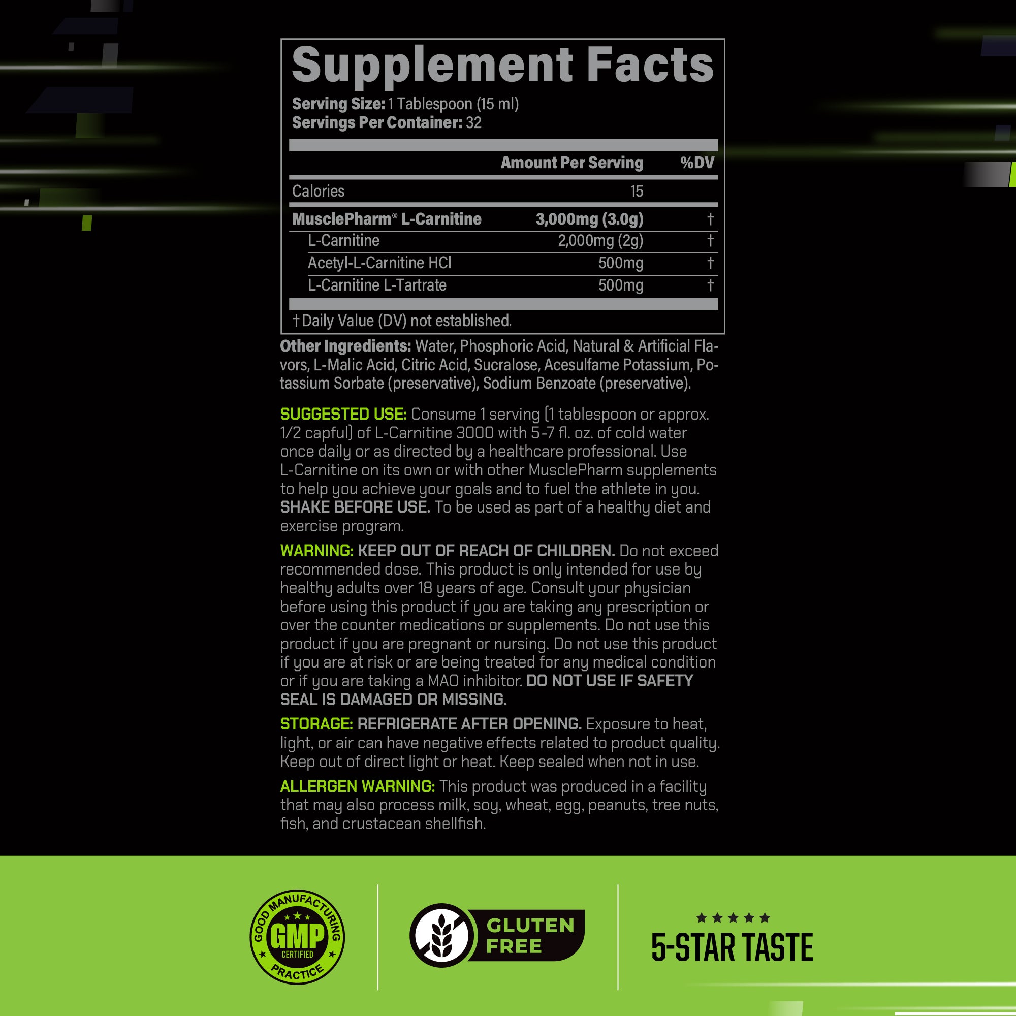 SELECT L-CARNITINE 3000