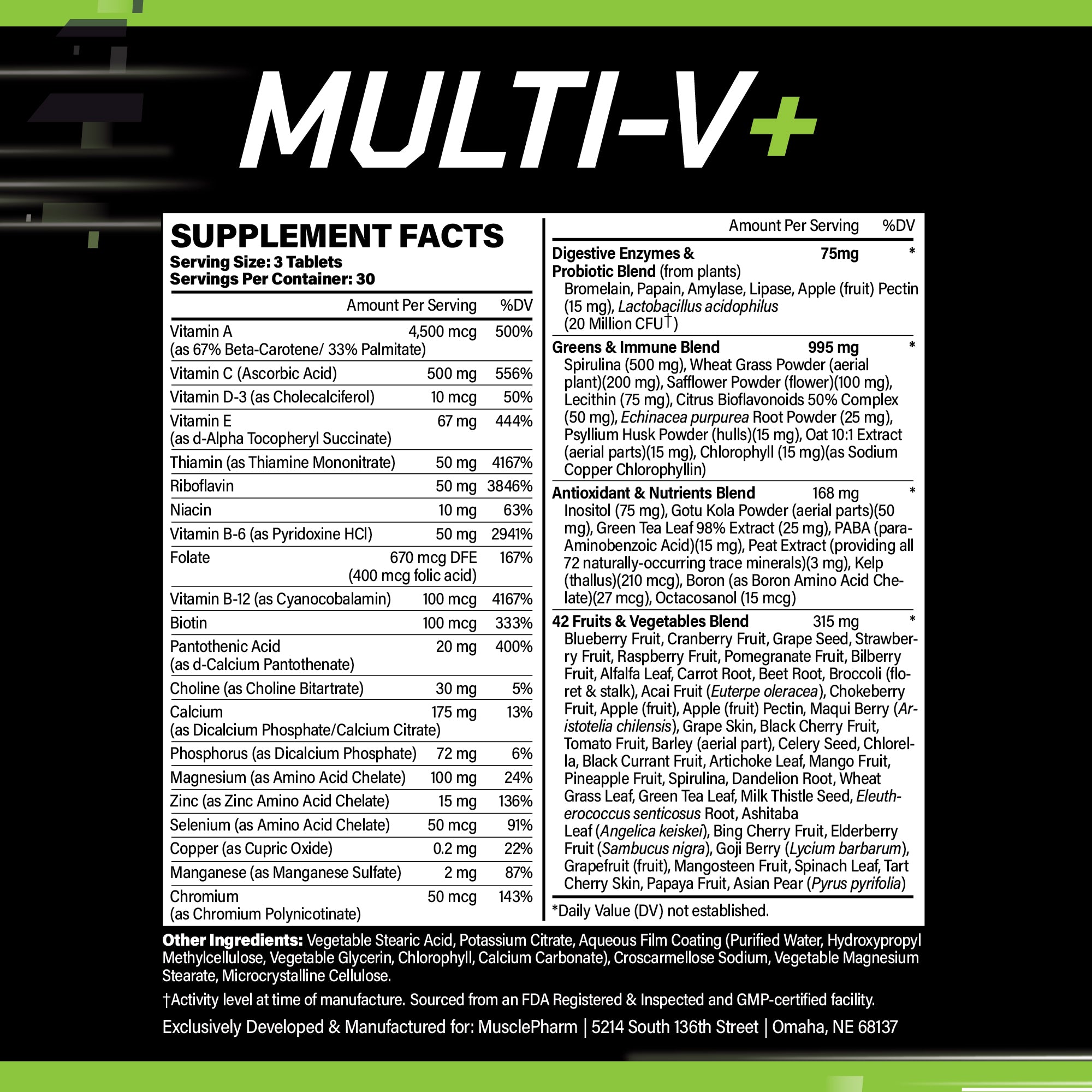 ESSENTIALS MULTI-V+