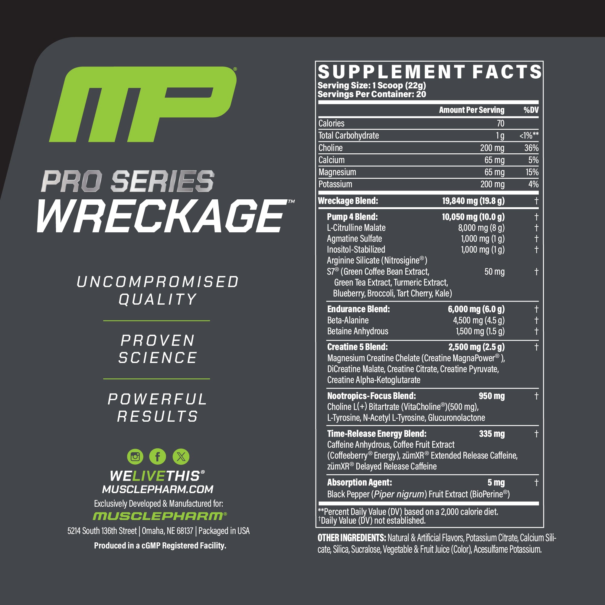 PRO SERIES WRECKAGE