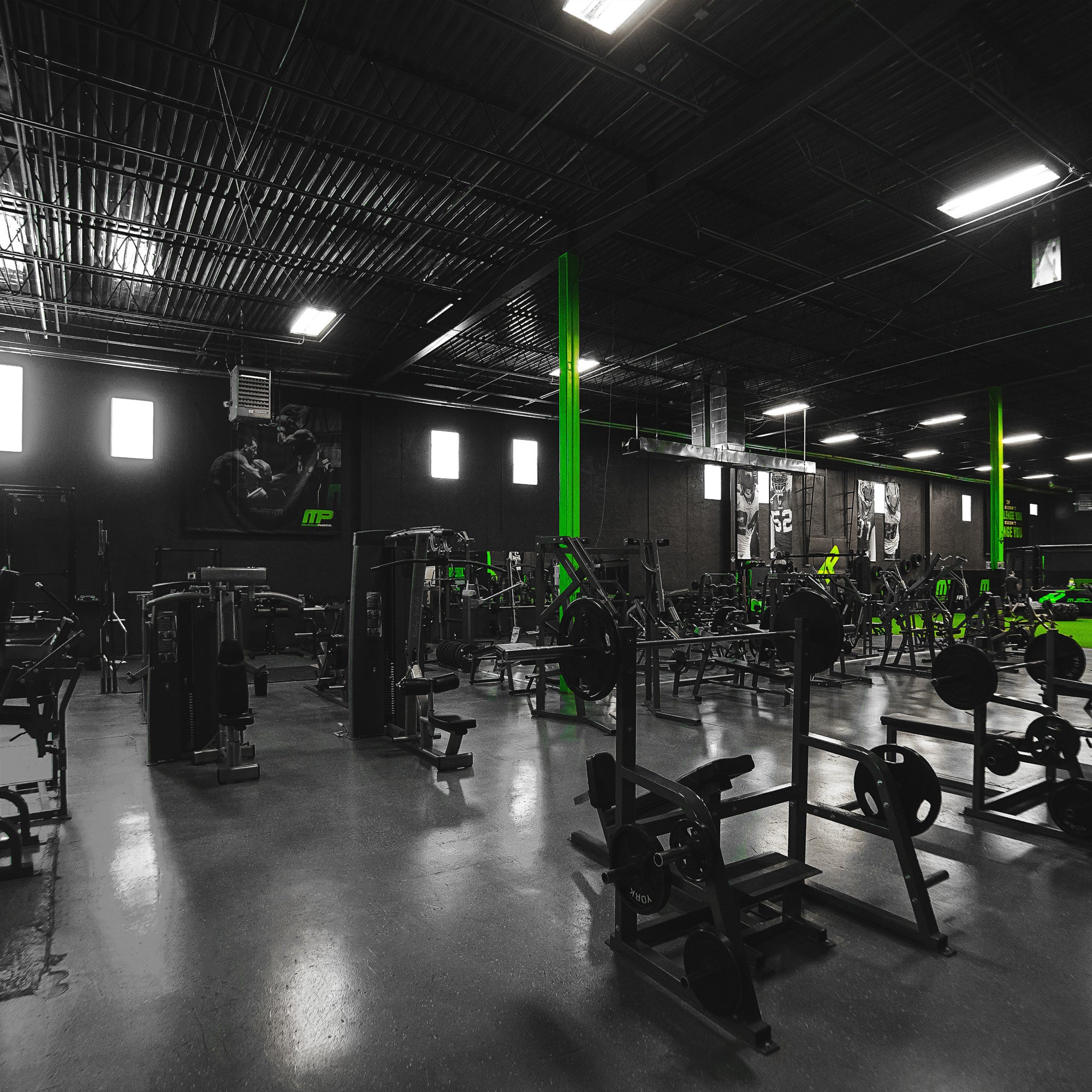 rone Footage of the MusclePharm HQ