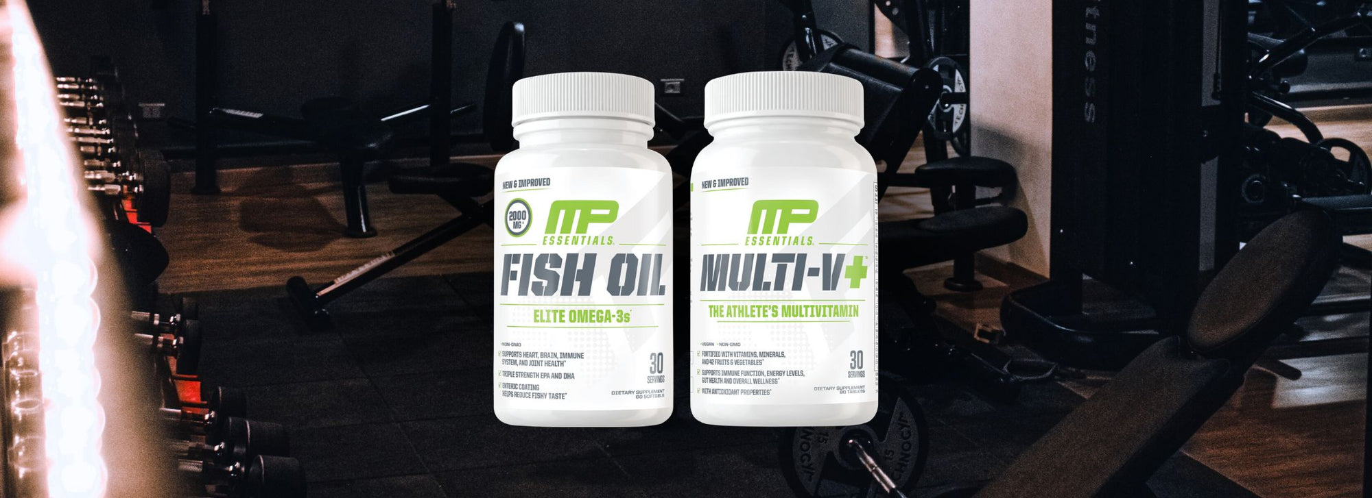 Unleashing The Power of Essentials: MusclePharm's New Fish Oil and Multi-V+