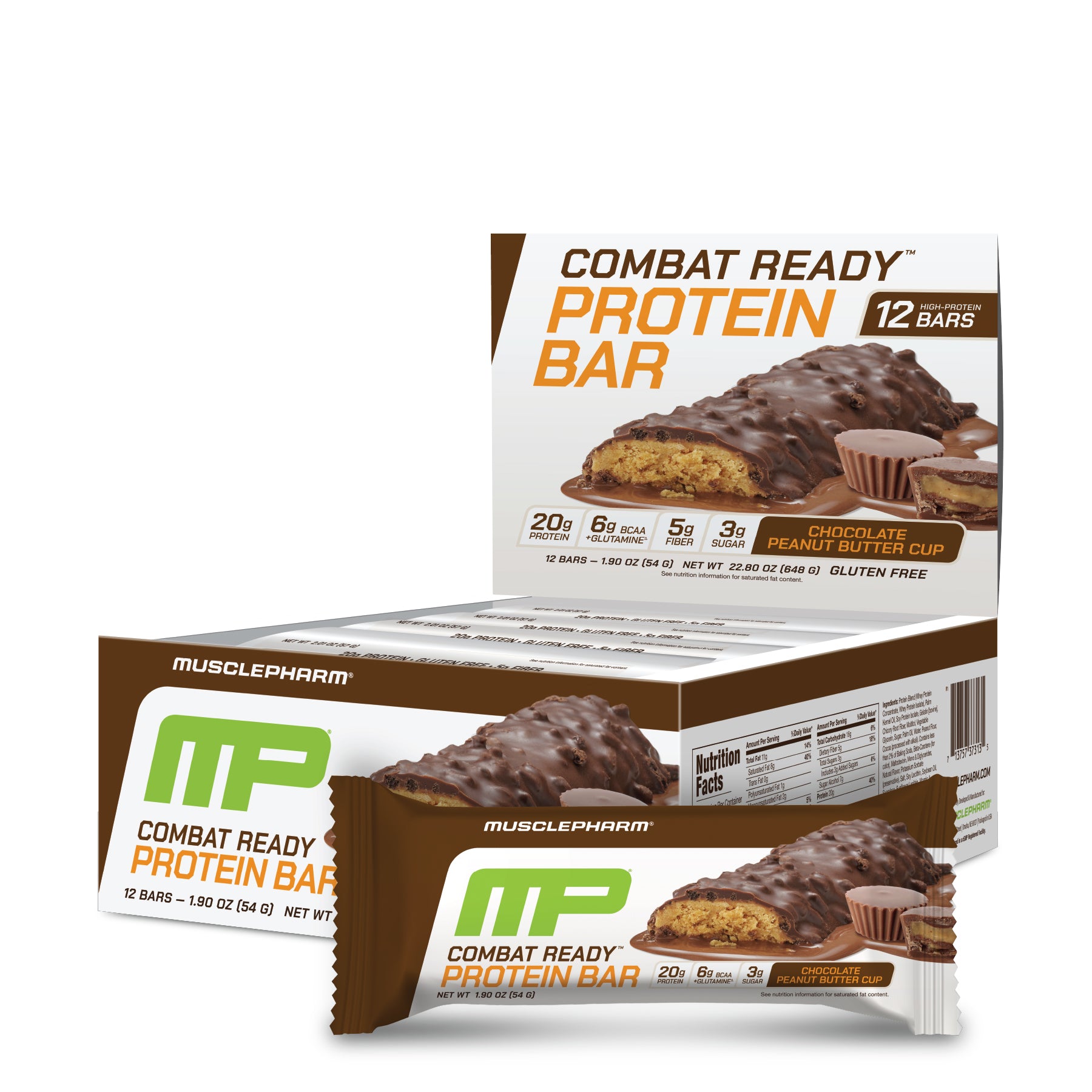 COMBAT READY PROTEIN BARS 12 PACK