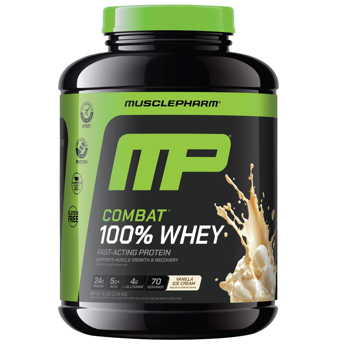 COMBAT 100% WHEY - 5 lb / Vanilla Ice Cream