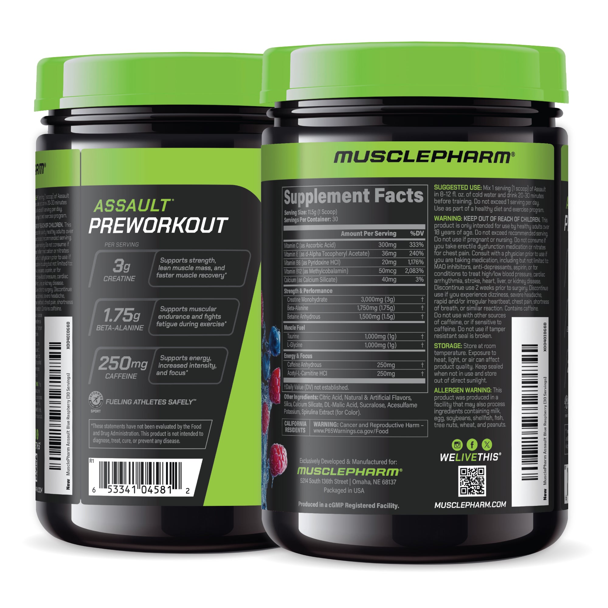 ASSAULT PRE-WORKOUT