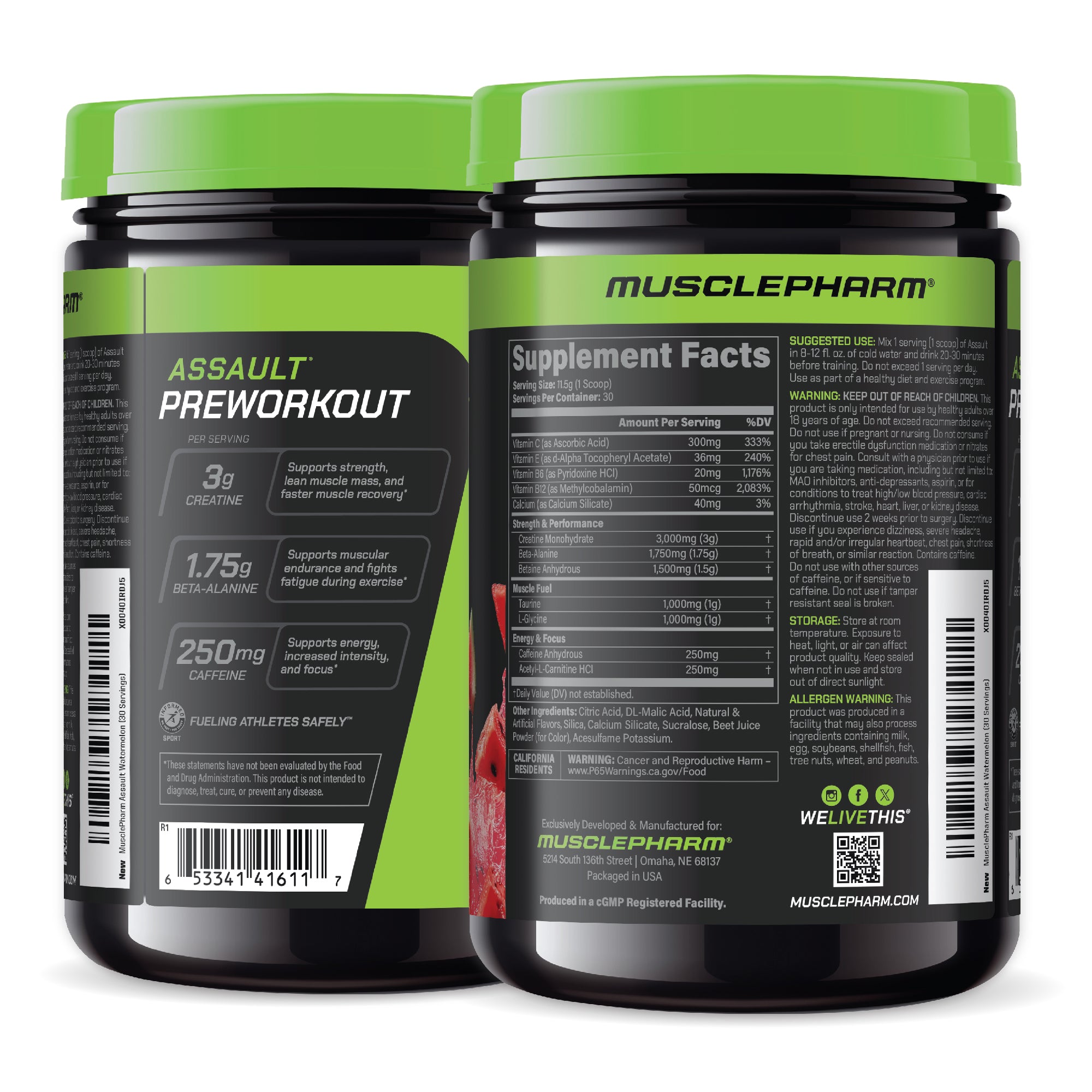 ASSAULT PRE-WORKOUT