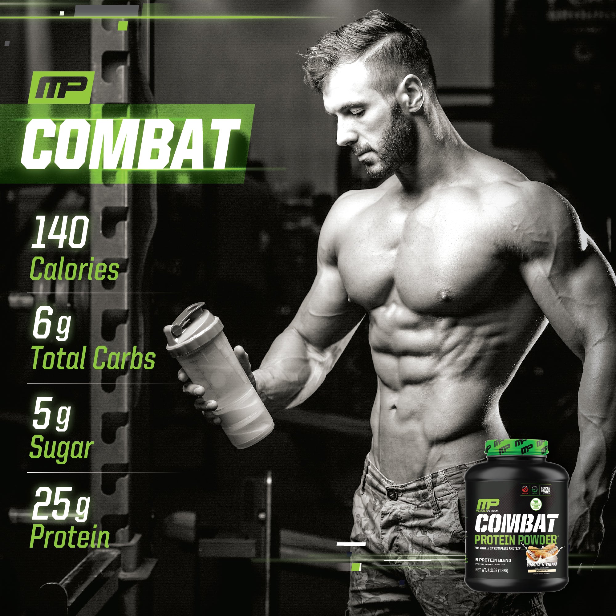 Combat Protein – MusclePharm