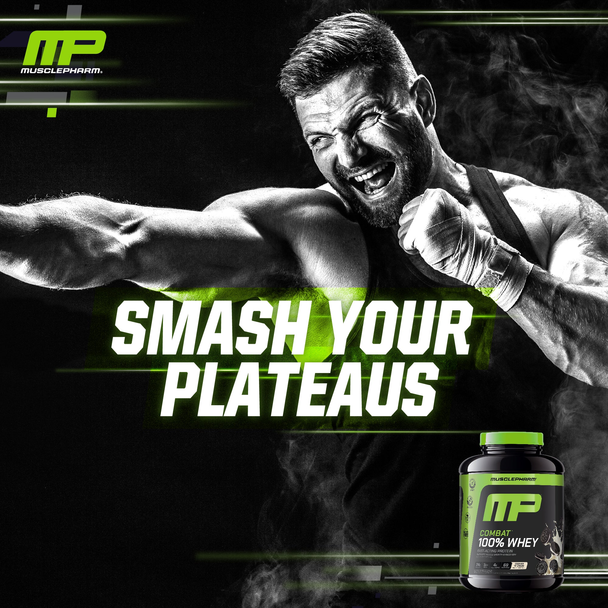 COMBAT 100% WHEY