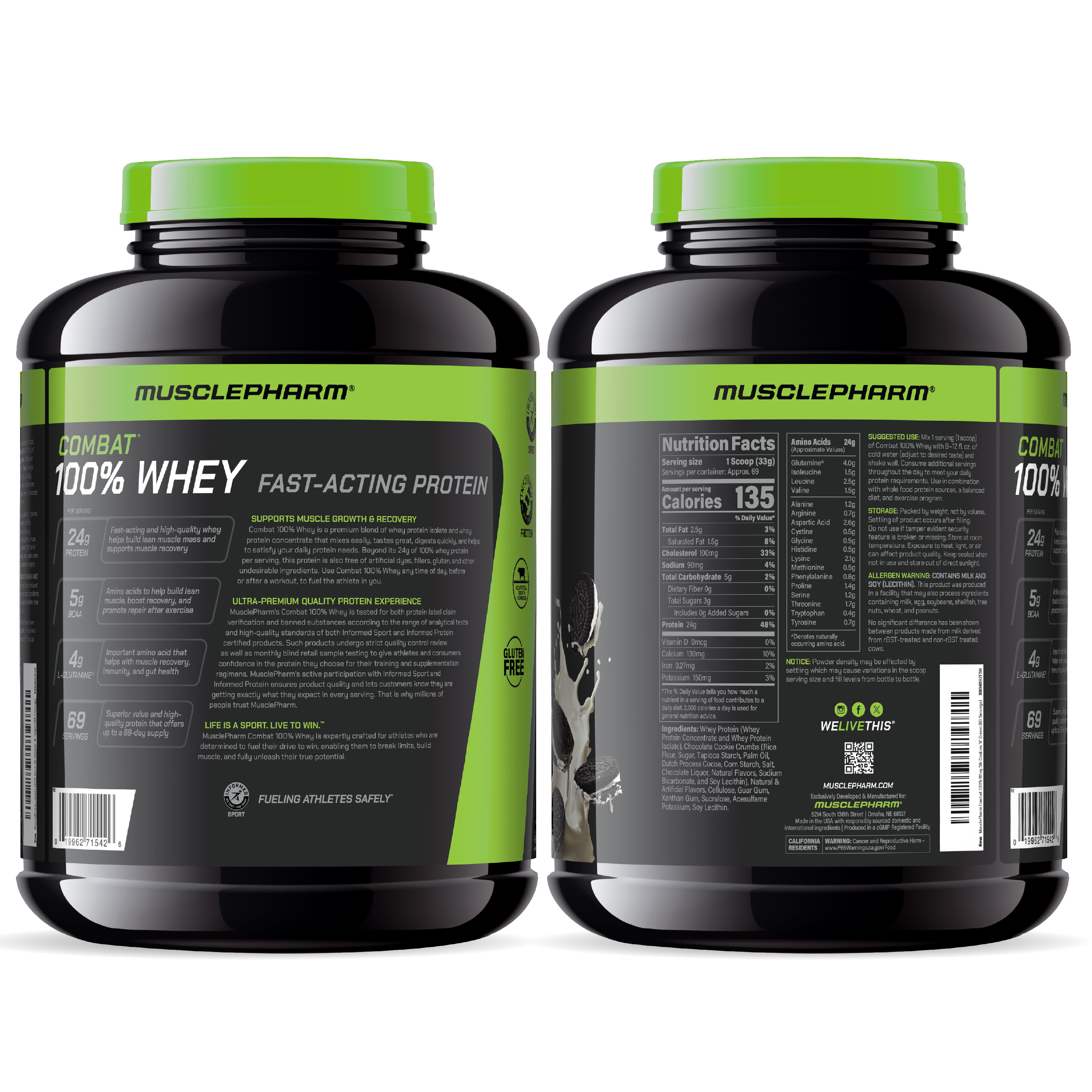 COMBAT 100% WHEY
