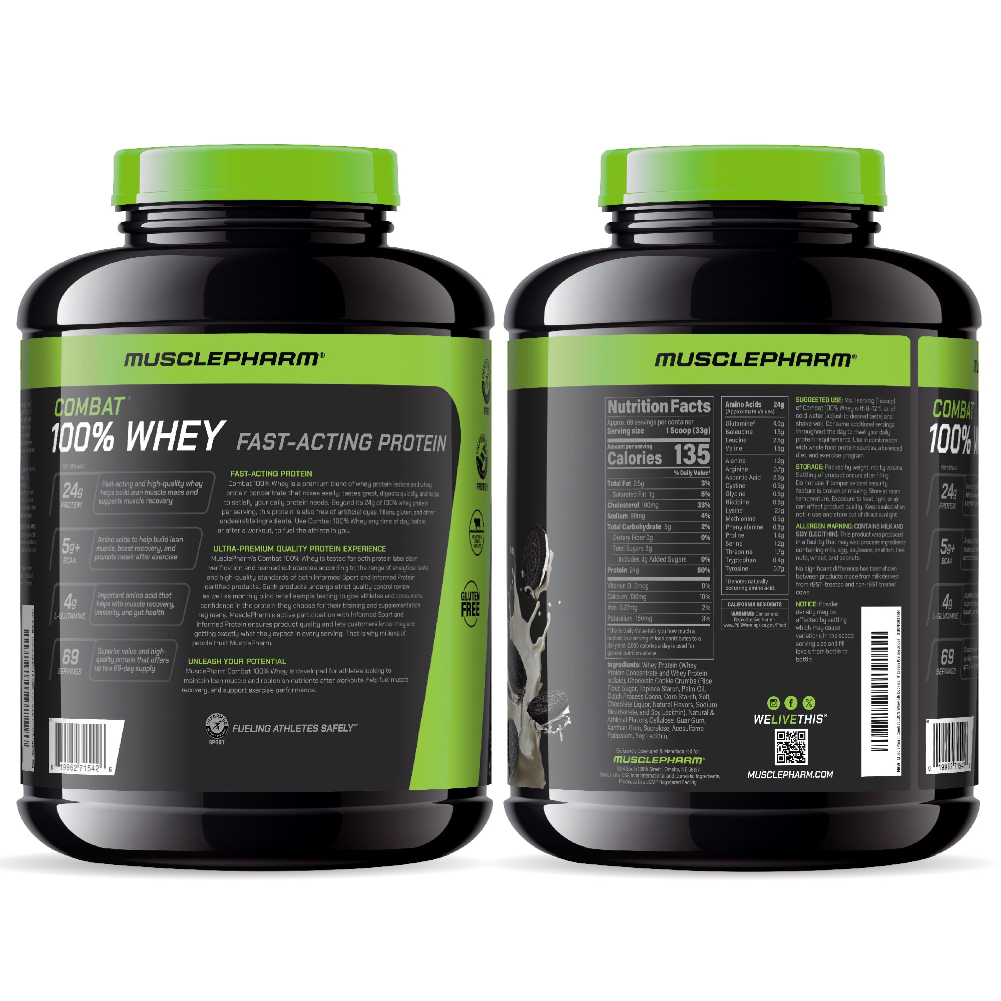 COMBAT 100% WHEY