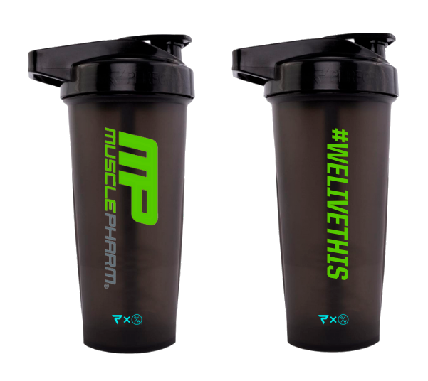 MusclePharm "GoMP375CGreen" Shaker Bottle