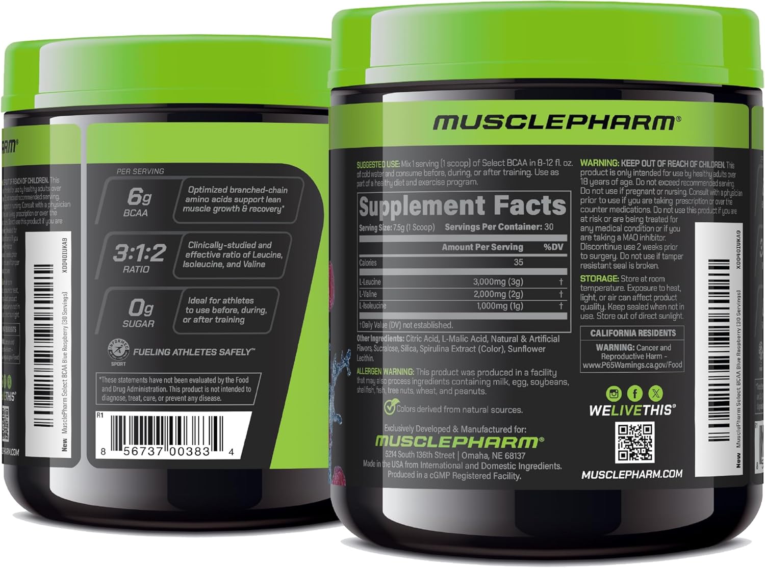 SELECT BCAA