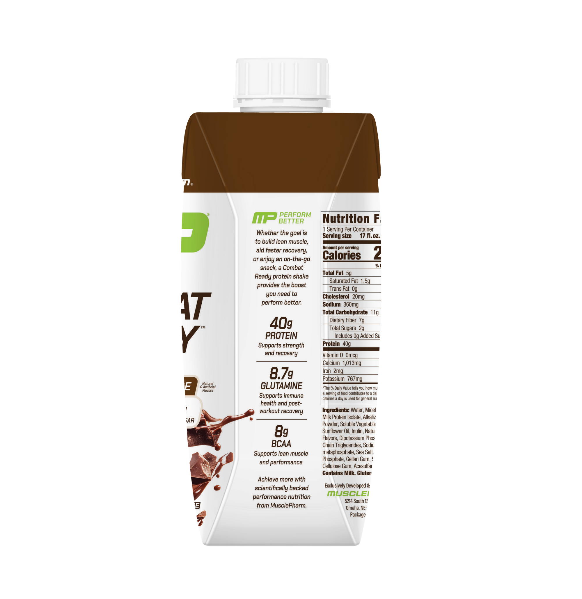 Combat Ready RTD Chocolate 17oz Gift