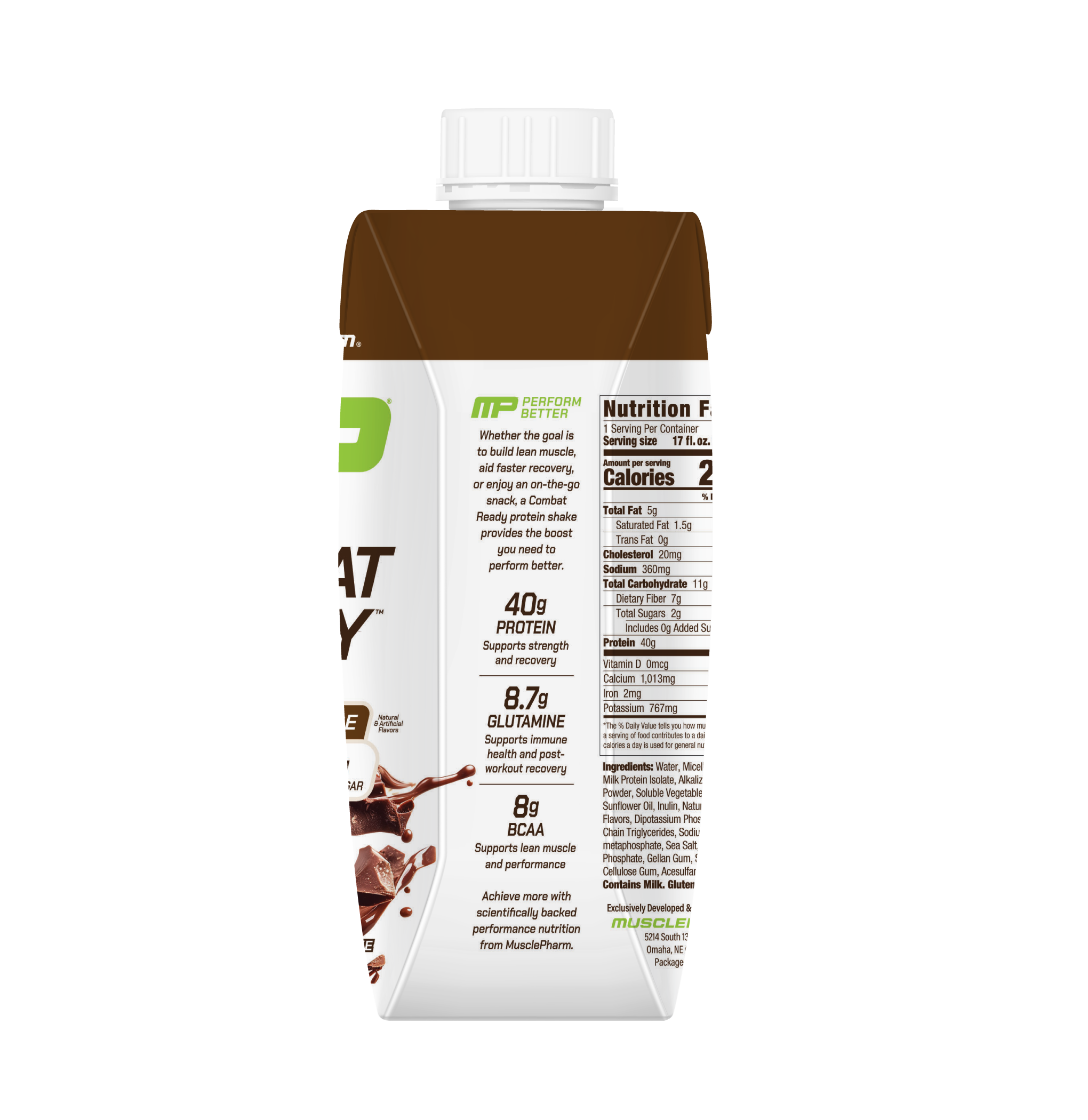 Combat Ready RTD Chocolate 17oz Gift